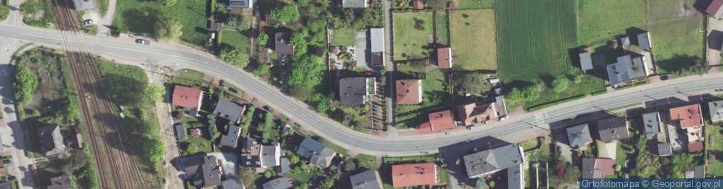 Zdjęcie satelitarne św. Brata Alberta ul.