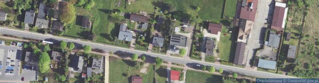 Zdjęcie satelitarne św. Brata Alberta ul.