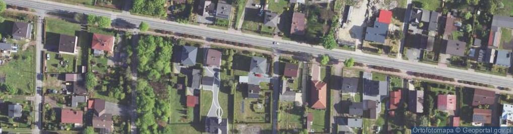 Zdjęcie satelitarne św. Brata Alberta ul.