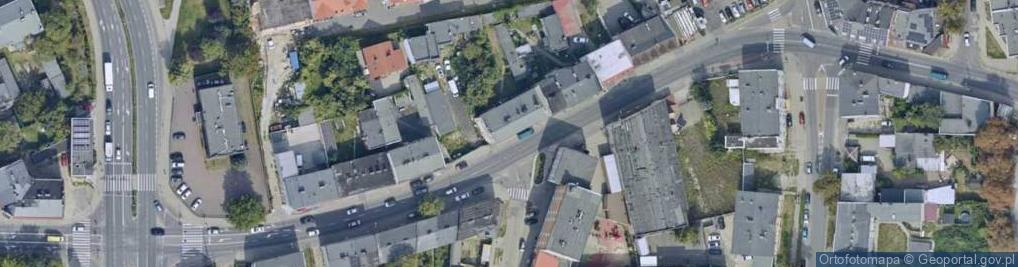 Zdjęcie satelitarne Świętokrzyska ul.