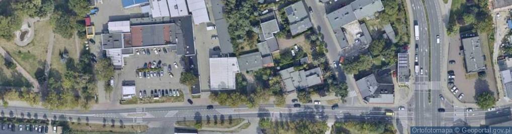 Zdjęcie satelitarne Świętokrzyska ul.