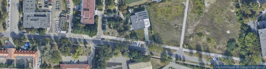 Zdjęcie satelitarne Świętokrzyska ul.