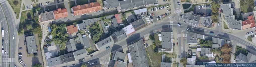 Zdjęcie satelitarne Świętokrzyska ul.