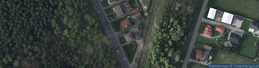 Zdjęcie satelitarne Świerklańska ul.