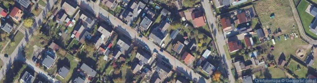 Zdjęcie satelitarne Świętojańska ul.