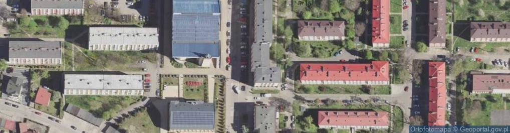 Zdjęcie satelitarne św. Maksymiliana Marii Kolbego ul.