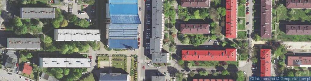 Zdjęcie satelitarne św. Maksymiliana Marii Kolbego ul.