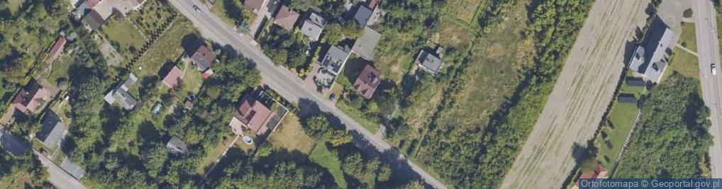 Zdjęcie satelitarne św. Barbary ul.