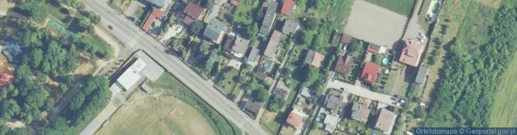 Zdjęcie satelitarne św. Barbary ul.