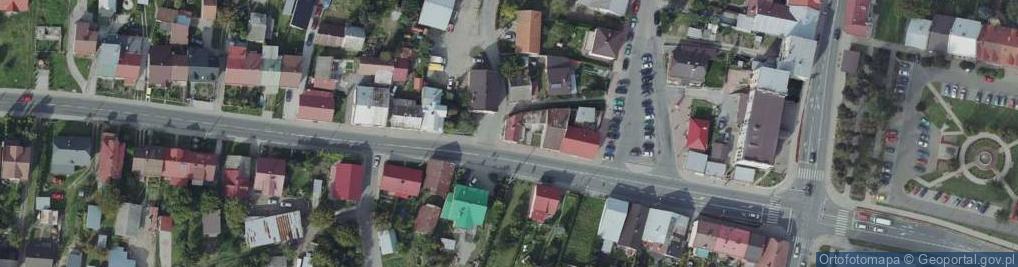Zdjęcie satelitarne św. Barbary ul.