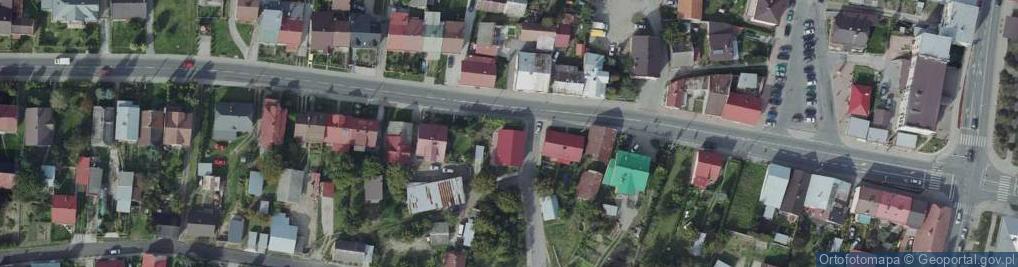 Zdjęcie satelitarne św. Barbary ul.
