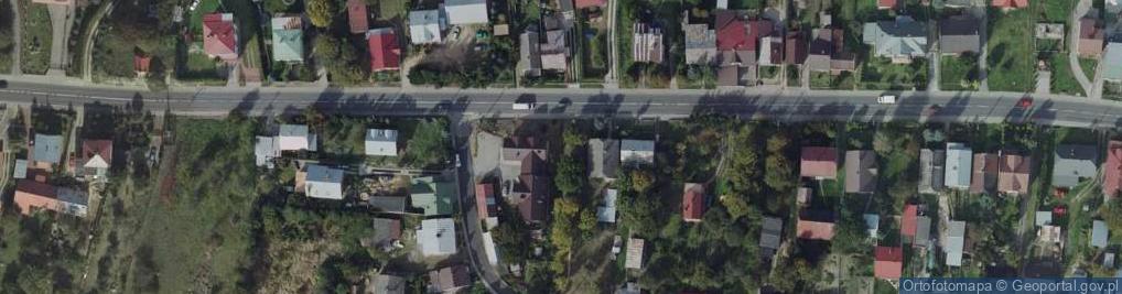 Zdjęcie satelitarne św. Barbary ul.