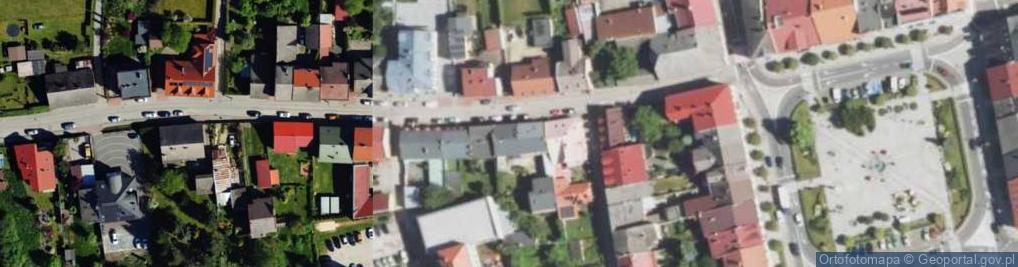 Zdjęcie satelitarne Świętokrzyska ul.