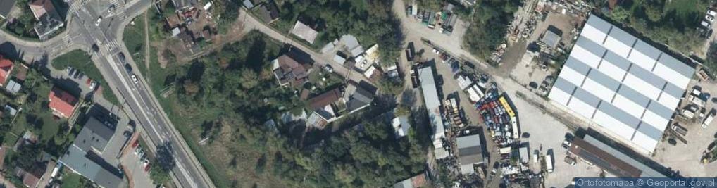 Zdjęcie satelitarne św. Weroniki ul.