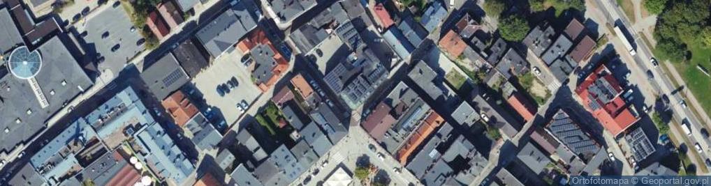 Zdjęcie satelitarne Świętojańska ul.