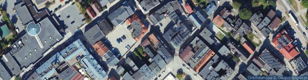 Zdjęcie satelitarne Świętojańska ul.