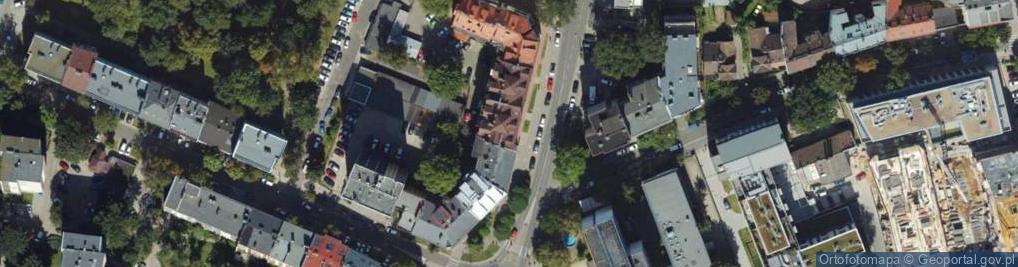 Zdjęcie satelitarne Świętokrzyska ul.