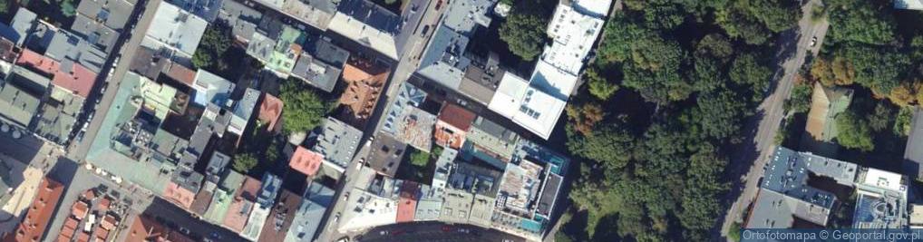Zdjęcie satelitarne św. Tomasza ul.
