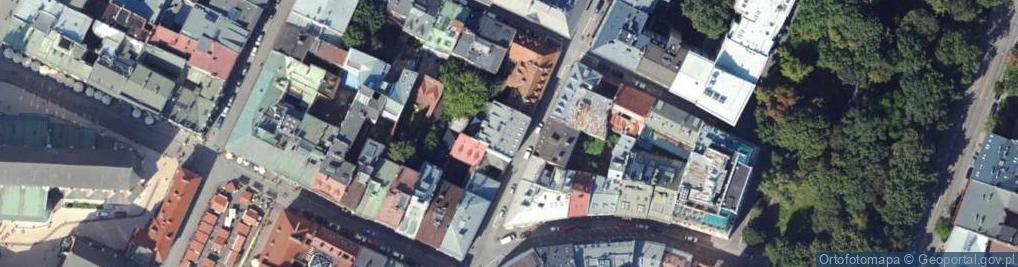 Zdjęcie satelitarne św. Krzyża ul.