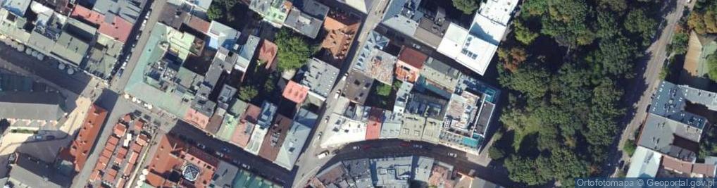 Zdjęcie satelitarne św. Krzyża ul.