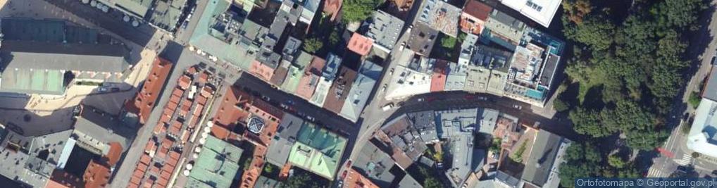 Zdjęcie satelitarne św. Krzyża ul.
