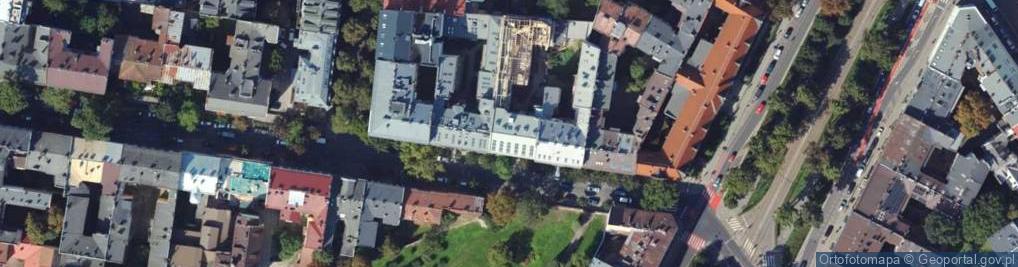 Zdjęcie satelitarne św. Sebastiana ul.