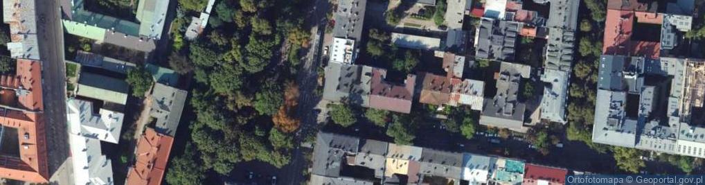 Zdjęcie satelitarne św. Sebastiana ul.