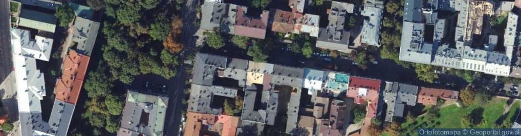 Zdjęcie satelitarne św. Sebastiana ul.