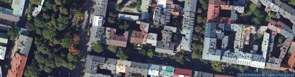 Zdjęcie satelitarne św. Sebastiana ul.