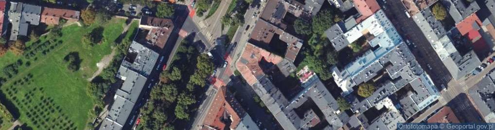 Zdjęcie satelitarne św. Sebastiana ul.