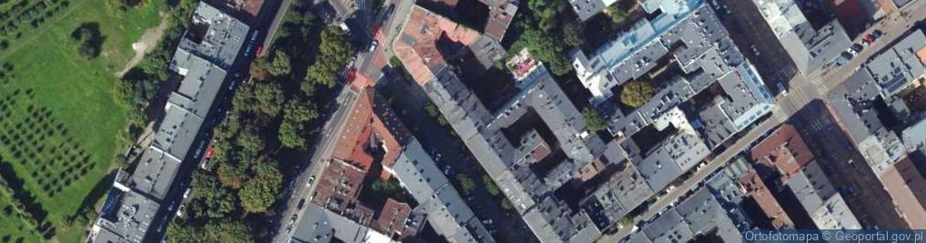 Zdjęcie satelitarne św. Sebastiana ul.