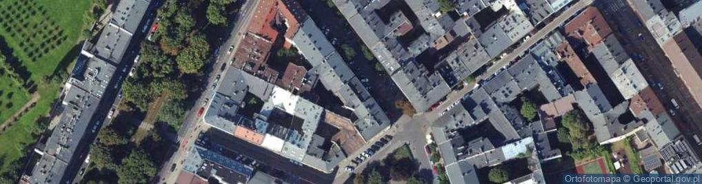 Zdjęcie satelitarne św. Sebastiana ul.