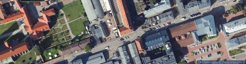 Zdjęcie satelitarne św. Wawrzyńca ul.