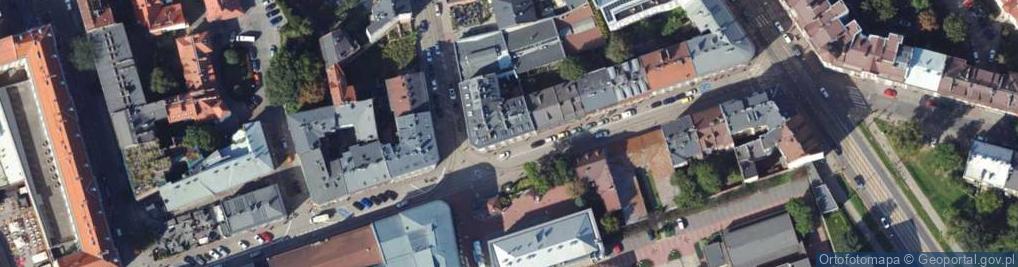 Zdjęcie satelitarne św. Wawrzyńca ul.