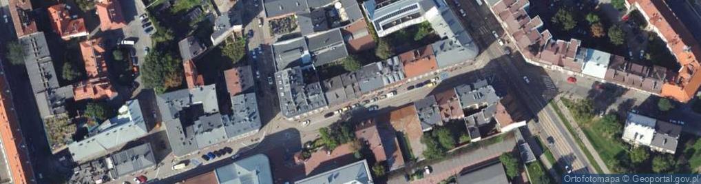 Zdjęcie satelitarne św. Wawrzyńca ul.