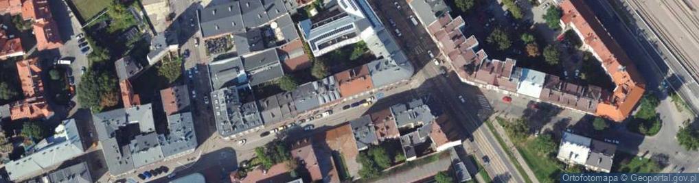 Zdjęcie satelitarne św. Wawrzyńca ul.