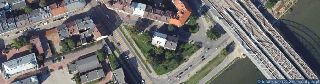 Zdjęcie satelitarne św. Wawrzyńca ul.