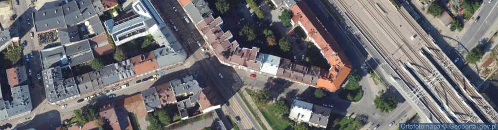 Zdjęcie satelitarne św. Wawrzyńca ul.