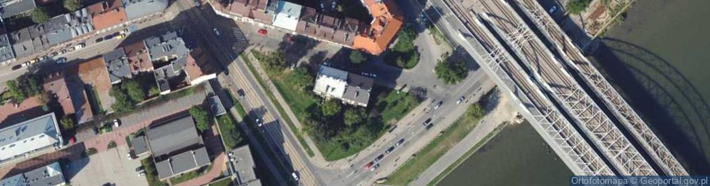 Zdjęcie satelitarne św. Wawrzyńca ul.