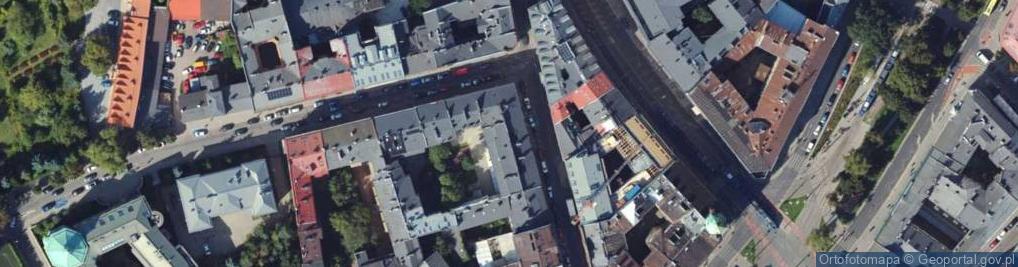 Zdjęcie satelitarne św. Agnieszki ul.