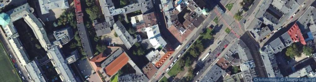Zdjęcie satelitarne św. Agnieszki ul.