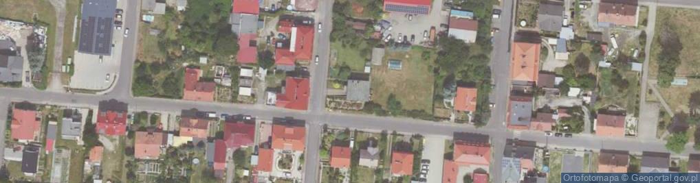 Zdjęcie satelitarne Świętojańska ul.