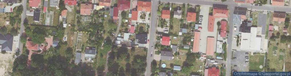 Zdjęcie satelitarne Świętojańska ul.