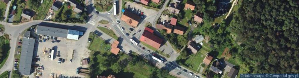 Zdjęcie satelitarne św. Floriana ul.