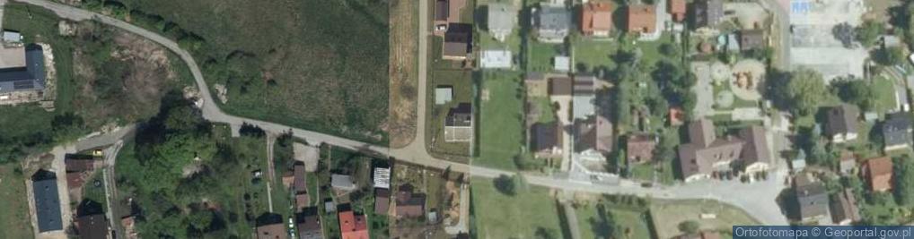 Zdjęcie satelitarne św. Floriana ul.