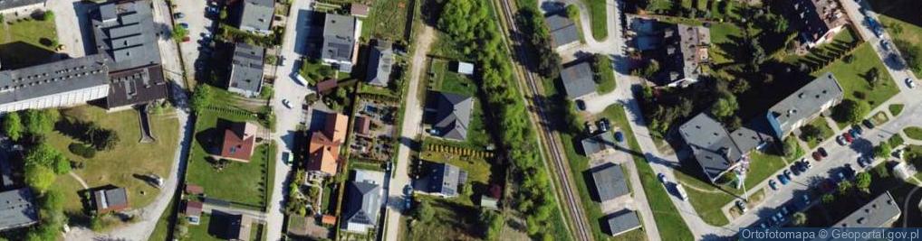 Zdjęcie satelitarne św. Faustyny ul.