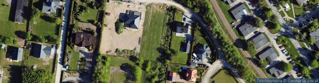 Zdjęcie satelitarne św. Faustyny ul.
