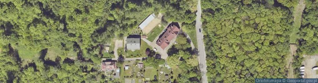 Zdjęcie satelitarne św. Barbary ul.
