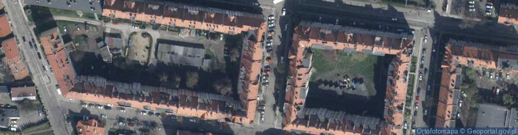 Zdjęcie satelitarne św. Wojciecha ul.