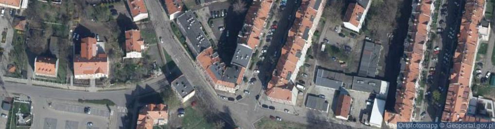 Zdjęcie satelitarne św. Wojciecha ul.